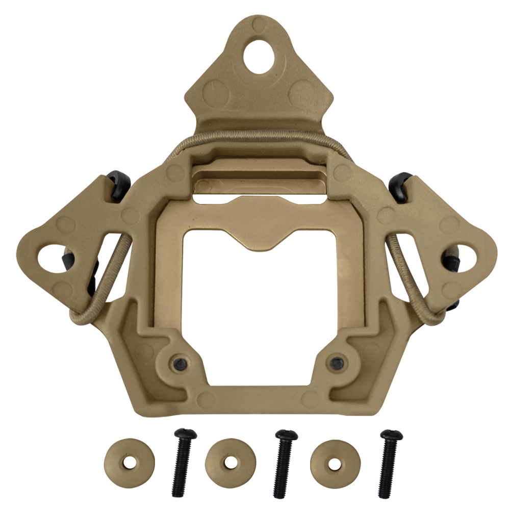 Tactical Helmet NVG Mount Shroud Steel Sports Camera Bracket Base for Fast ACH Helmet