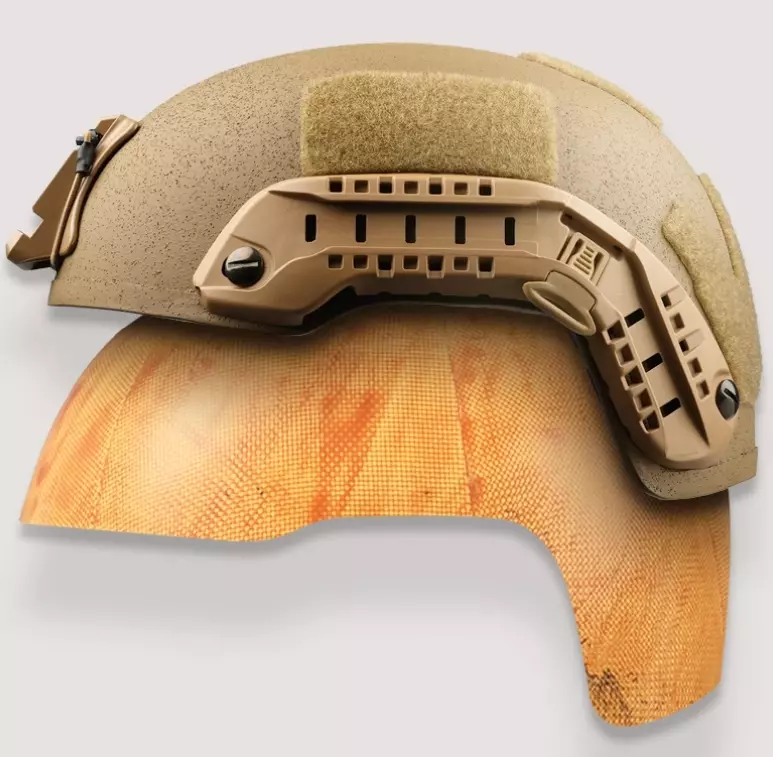 SBD TACTICAL Coyote Brown 3A USMC ECH High Cut MICH 2001 Combat Ballistic Helmet