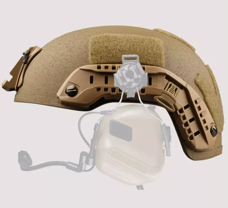 SBD TACTICAL Coyote Brown 3A USMC ECH High Cut MICH 2001 Combat Ballistic Helmet