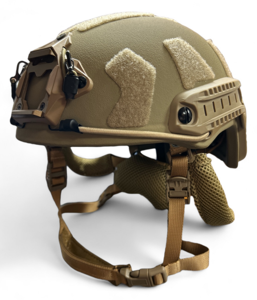Coyote Brown IIIA FAST High Cut Tactical Military Combat Ballistic Helmet