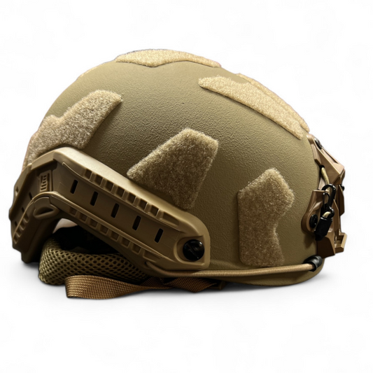 Coyote Brown Level IIIA FAST High Cut Tactical Military Combat Ballistic Helmet