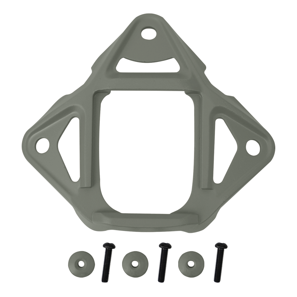 Tactical Helmet NVG Mount Modular Bungee Shroud Sports Camera Bracket Base | for Dummy NVG Sports Camera | Paintball | Airsoft Helmet Accessories