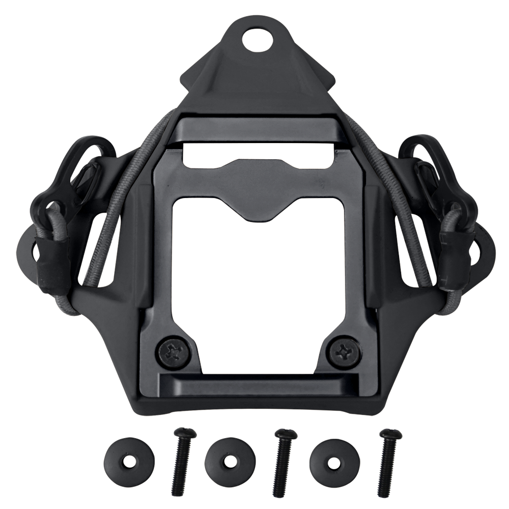 Tactical Helmet NVG Mount Shroud Steel Sports Camera Bracket Base for Fast ACH Helmet