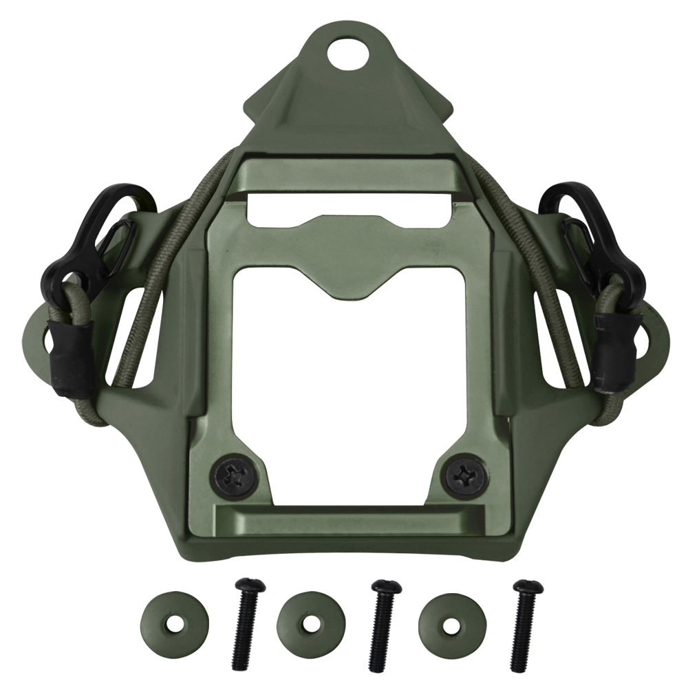 Tactical Helmet NVG Mount Shroud Steel Sports Camera Bracket Base for Fast ACH Helmet