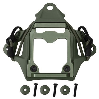 Tactical Helmet NVG Mount Shroud Steel Sports Camera Bracket Base for Fast ACH Helmet