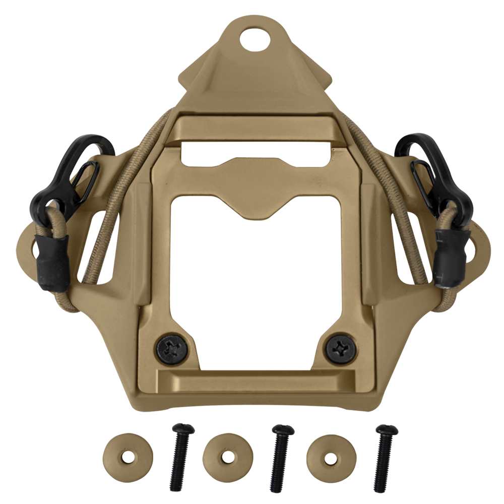 Tactical Helmet NVG Mount Shroud Steel Sports Camera Bracket Base for Fast ACH Helmet