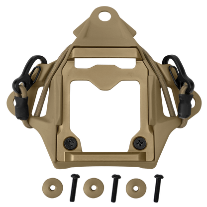 Tactical Helmet NVG Mount Shroud Steel Sports Camera Bracket Base for Fast ACH Helmet