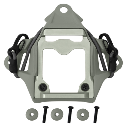 Tactical Helmet NVG Mount Shroud Steel Sports Camera Bracket Base for Fast ACH Helmet
