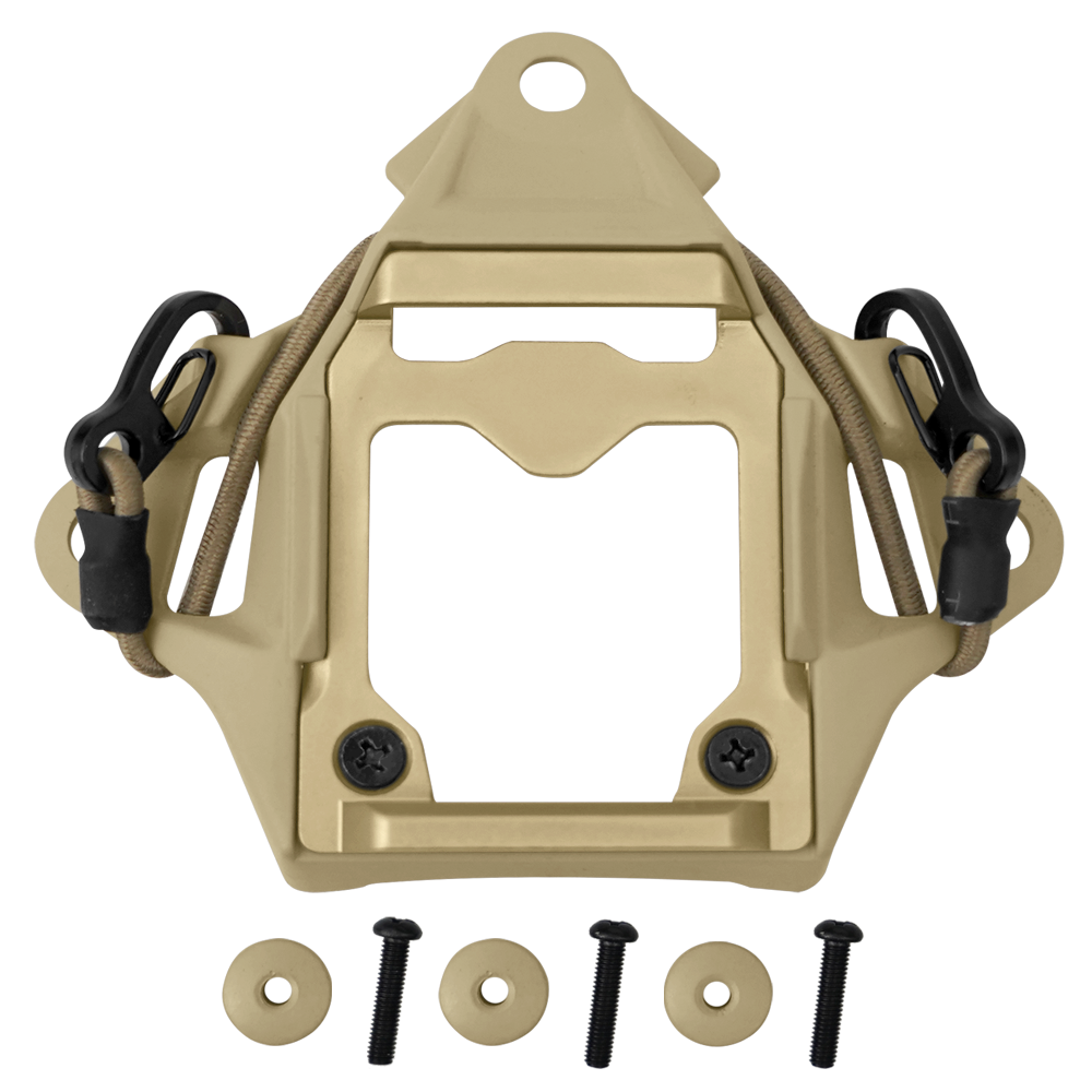 Tactical Helmet NVG Mount Shroud Steel Sports Camera Bracket Base for Fast ACH Helmet