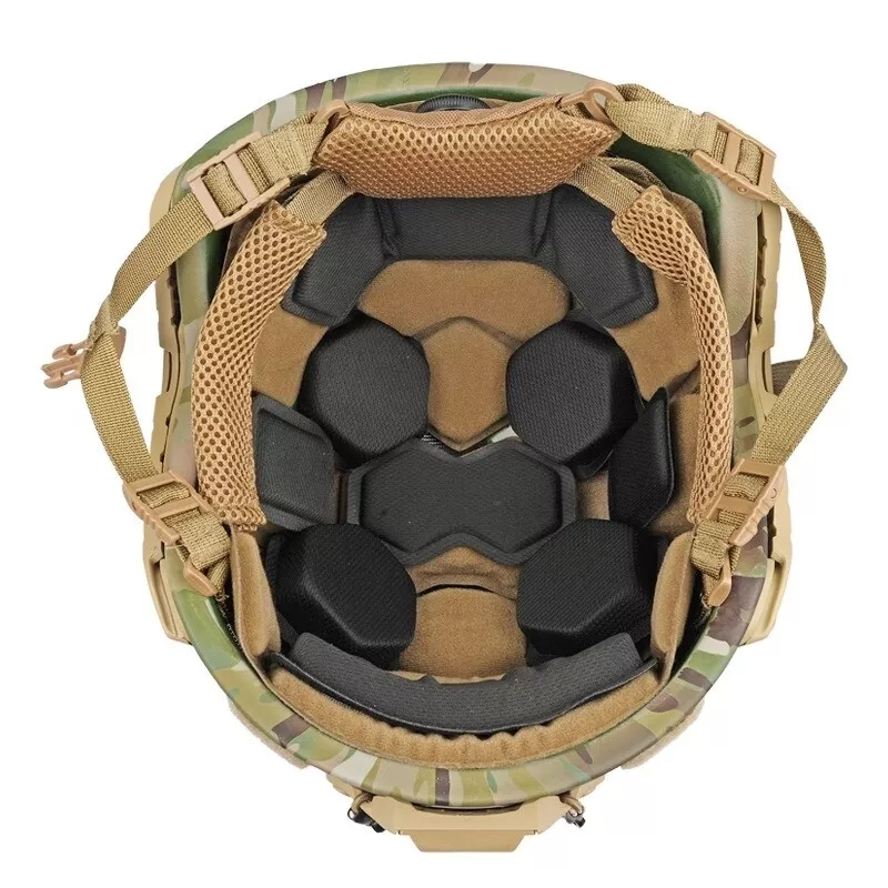 Casco balístico táctico a prueba de balas militar Multicam/TAN NIJ IIIA FAST SF