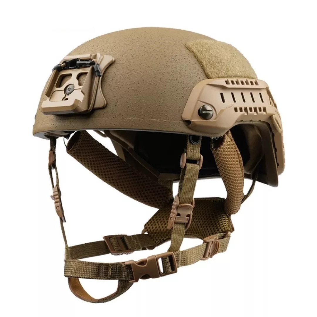 SBD TACTICAL Coyote Brown 3A USMC ECH High Cut MICH 2001 Combat Ballistic Helmet