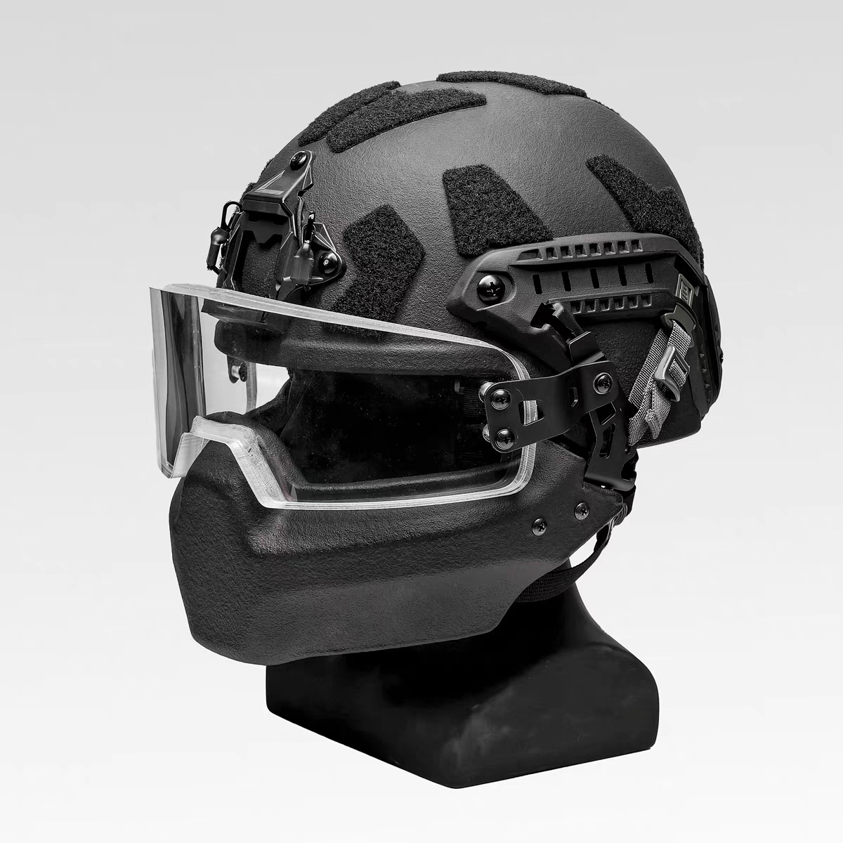 IIIA ACH MICH 2000 Tactical Combat Ballistic Helmet with Face Armor