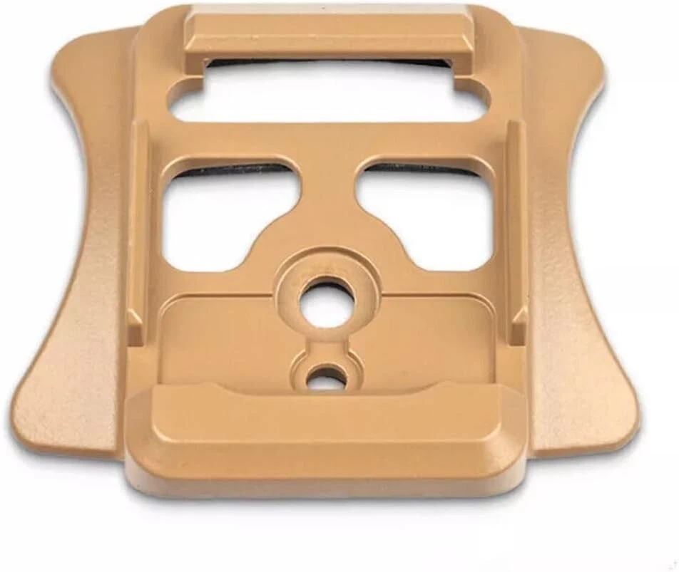 USMC ECH Combat Tactic Helmet NVG Mount Shroud Steel Sports Camera Bracket Base
