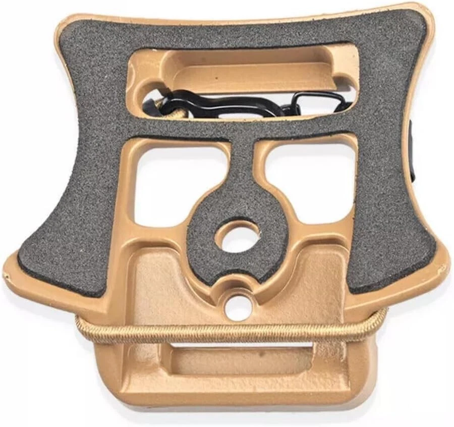 USMC ECH Combat Tactic Helmet NVG Mount Shroud Steel Sports Camera Bracket Base