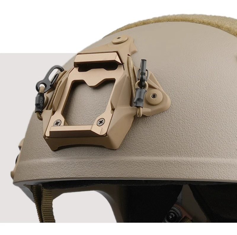 Tactical Helmet NVG Mount Shroud Steel Sports Camera Bracket Base for Fast ACH Helmet