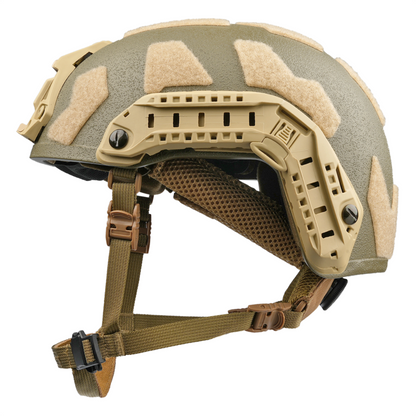 Quick Attach/Detach Magnetic Fidlock Adjustable Tactical Helmet Chin Strap Dial 4 Points Suspension System for Tactical Combat Helmet