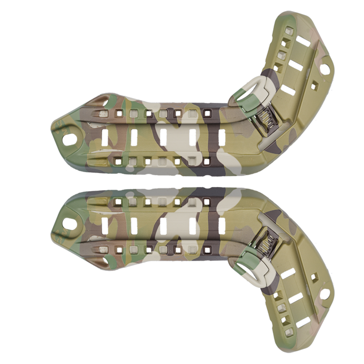 Replacement Add-on ARC Rails with NVG Bungee for HHV ATE Gen 1 & 2 Ballistic Helmet OPS Fast/XP High Cut Combat Helmet