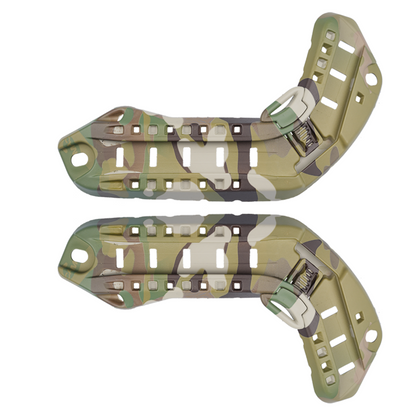 Replacement Add-on ARC Rails with NVG Bungee for HHV ATE Gen 1 & 2 Ballistic Helmet OPS Fast/XP High Cut Combat Helmet